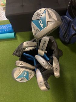 US kids Golf Right Hand UL48-s 7 Club DV3 Stand Set