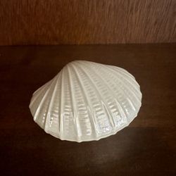 Ceramic Seashell With Candle Inside 