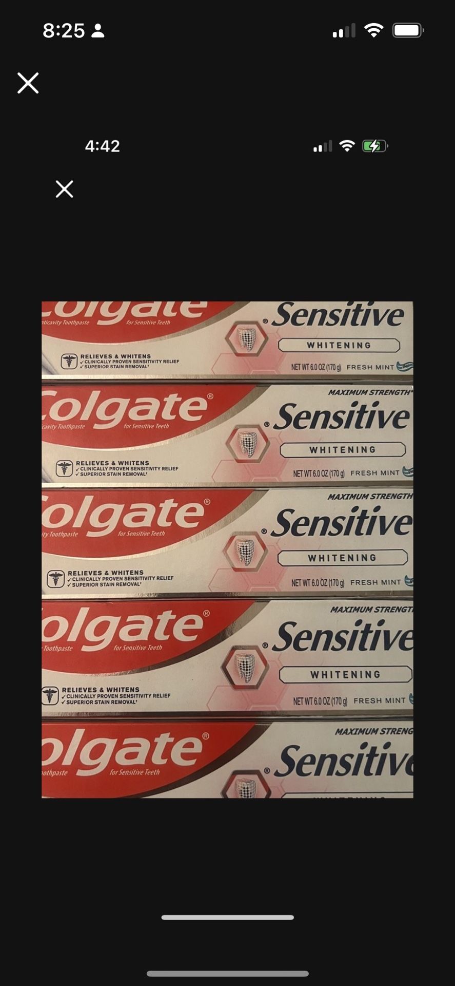 Colgate Sensitive 2/$5