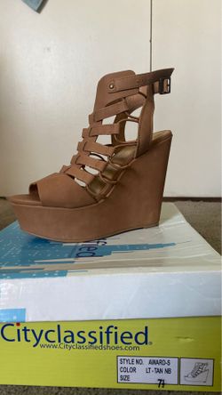 Tan wedges