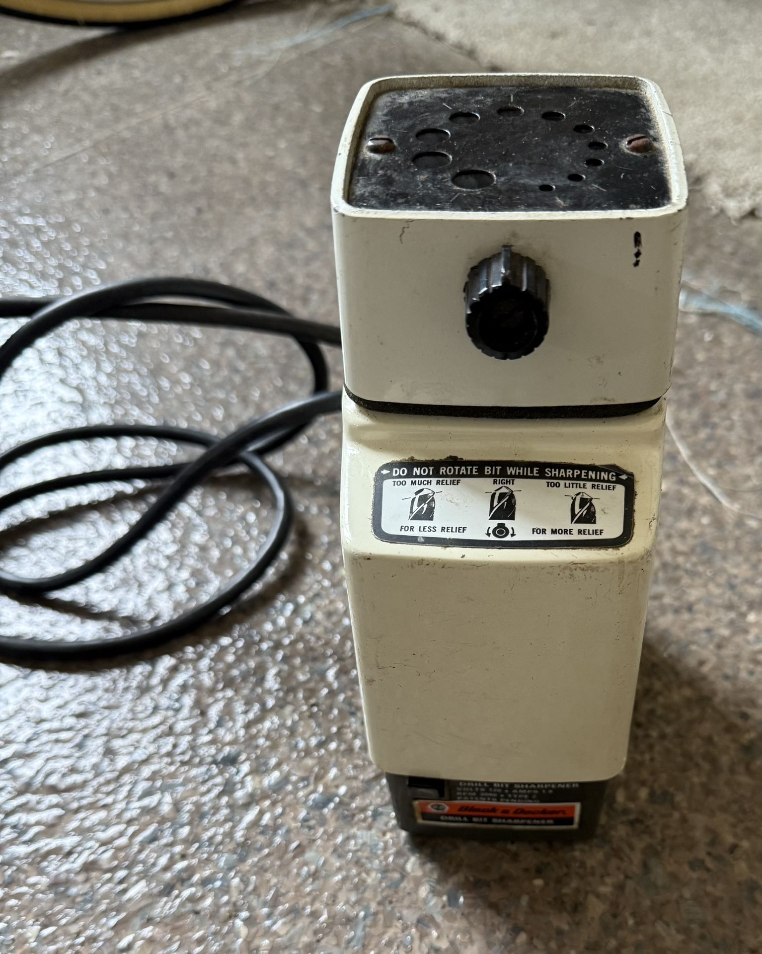 Black & Decker Drill Bit Sharpener