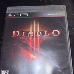 Diablo ps3 game 