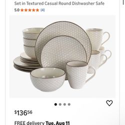 Stoneware Dinnerware Set