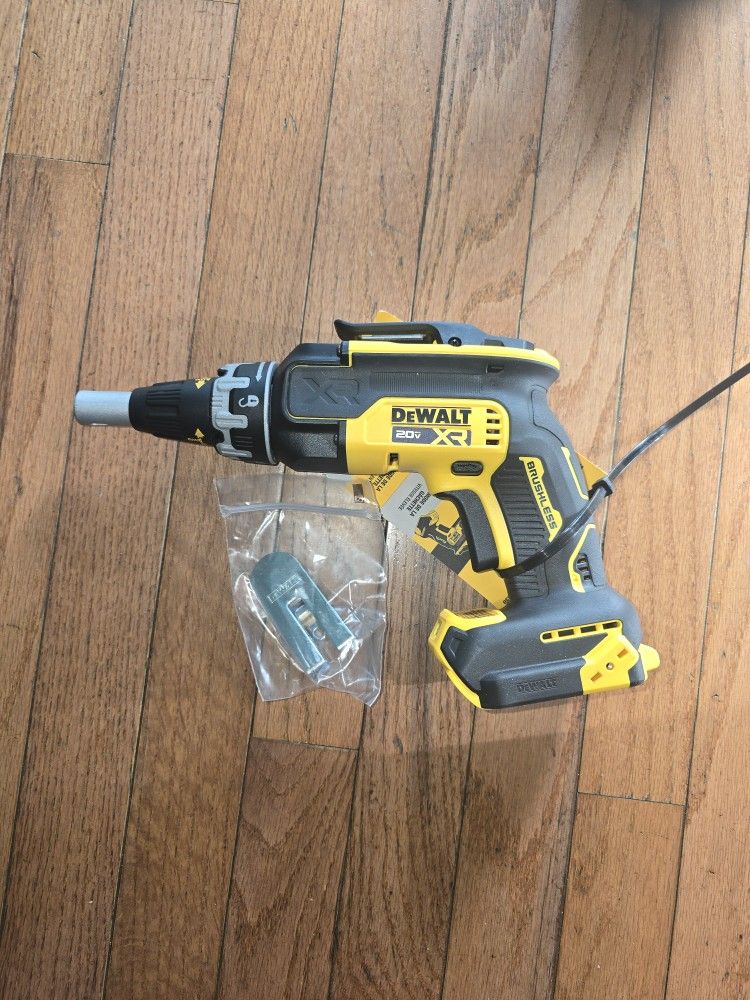 
DEWALT
XR 20V MAX Lithium-Ion Cordless Brushless Screw Gun (Tool Only)