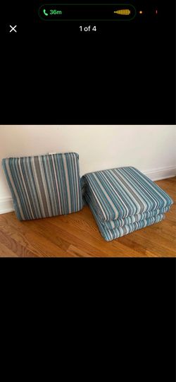 20” New Hampton Bay Pillow Indoor/Outdoor Chair Cushion with Ties
