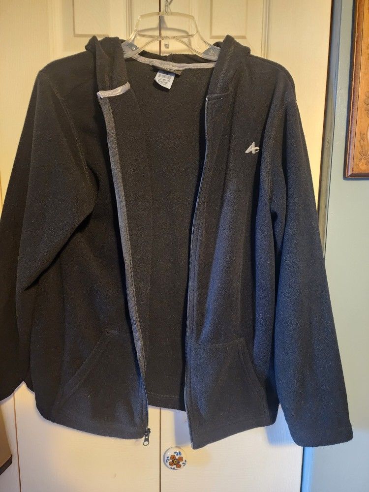 Athletech black fleece jacket