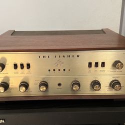 The Fisher X-202-B Tube integrated Amplifier, Serviced and Recapped. Rare Amp.