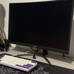 MSI curved 27in monitor 150hz