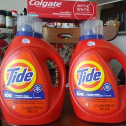 Dos Tide 105oz Y Una Pasta Por Solo $30