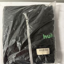 Hulu Black Hoodie  Black Pullover Employee City Size XL New NWT