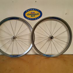 Vintage 700c Campagnolo ZONDA 16R Clincher Wheelset  Very Nice Condition 