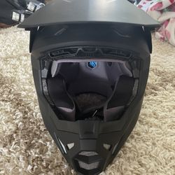 Fly racing Helmet Matte Black size M never worn