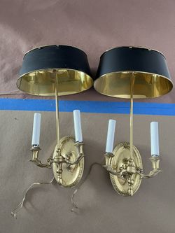 Brass Wall Sconces