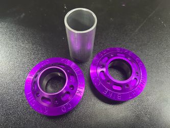 Knight Bike Co. UFO 22mm BMX Bottom Bracket Purple