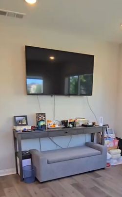 Center Console Table and 3 Bars Stools
