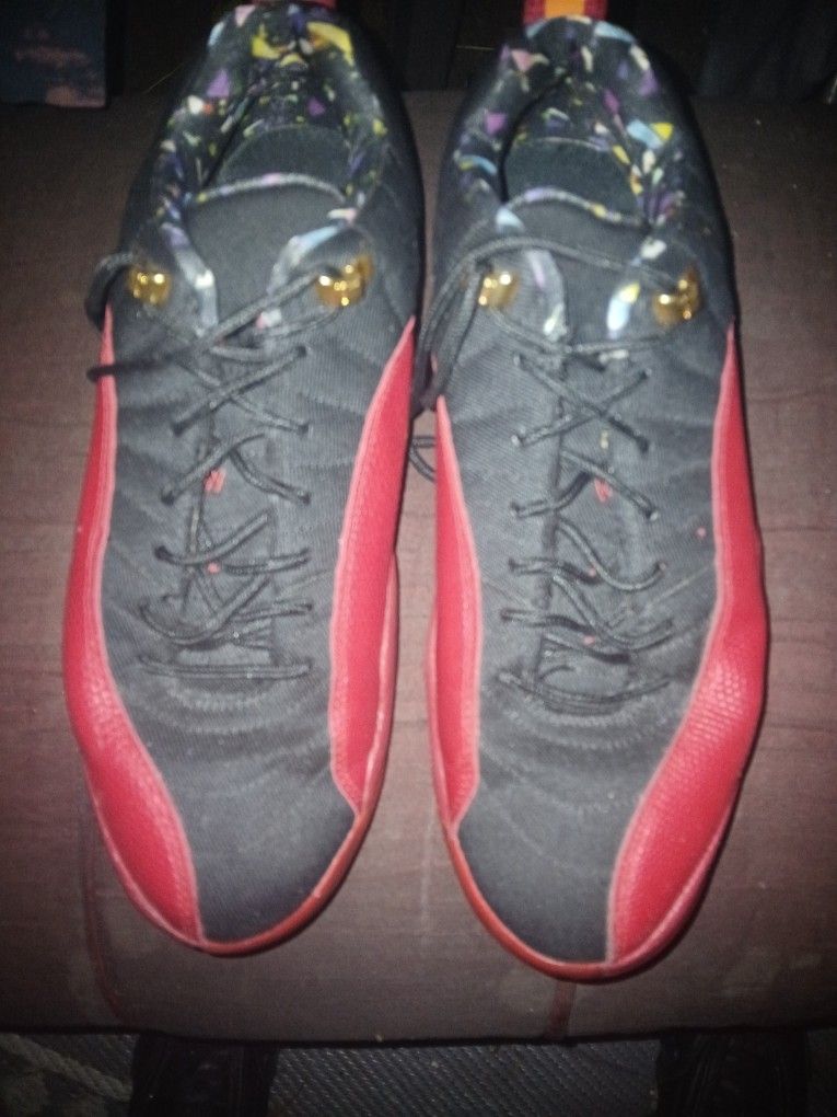 Air Jordan 12 Retro Low "The Master" - Black/Red - Size 10