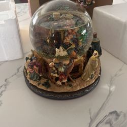 Musical Water Globe With Revolving Base
