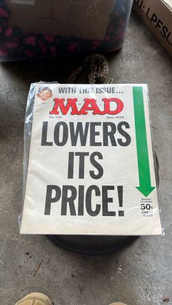 Vintage 1975 No.179 Mad Magazine Issue
