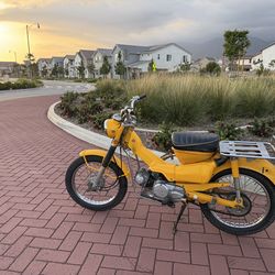 1970 Honda CT90 motorcycle bike
