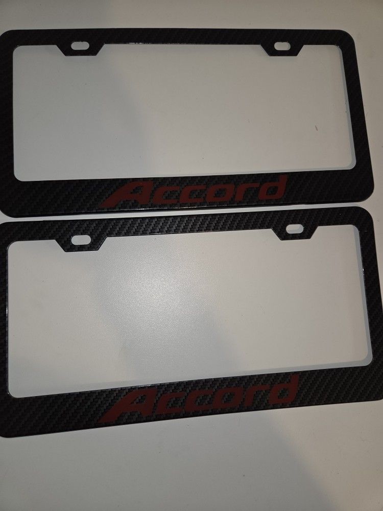 Mercedes BeFront And Back License Plate Frame New