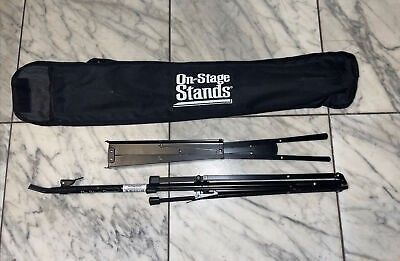 On Stage Stand For violin With Carry Case Black Metal Stand & Cloth Carry Bag