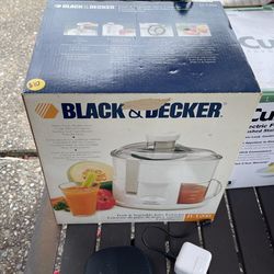 Black And Decker Juicer