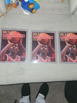 Michael Jordan Beckett Basketball Magazine 