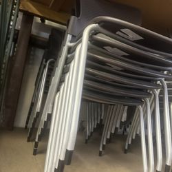 Herman Miller Caper Guest Lobby Waiting Room Classroom Training  Office Chairs 