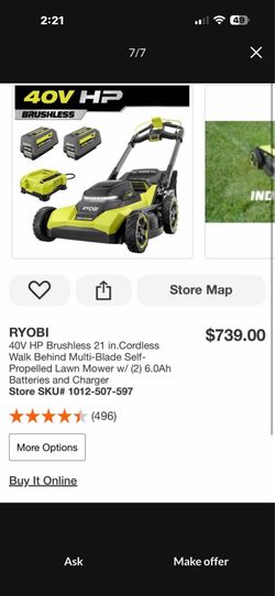 Lawn mower self propelled