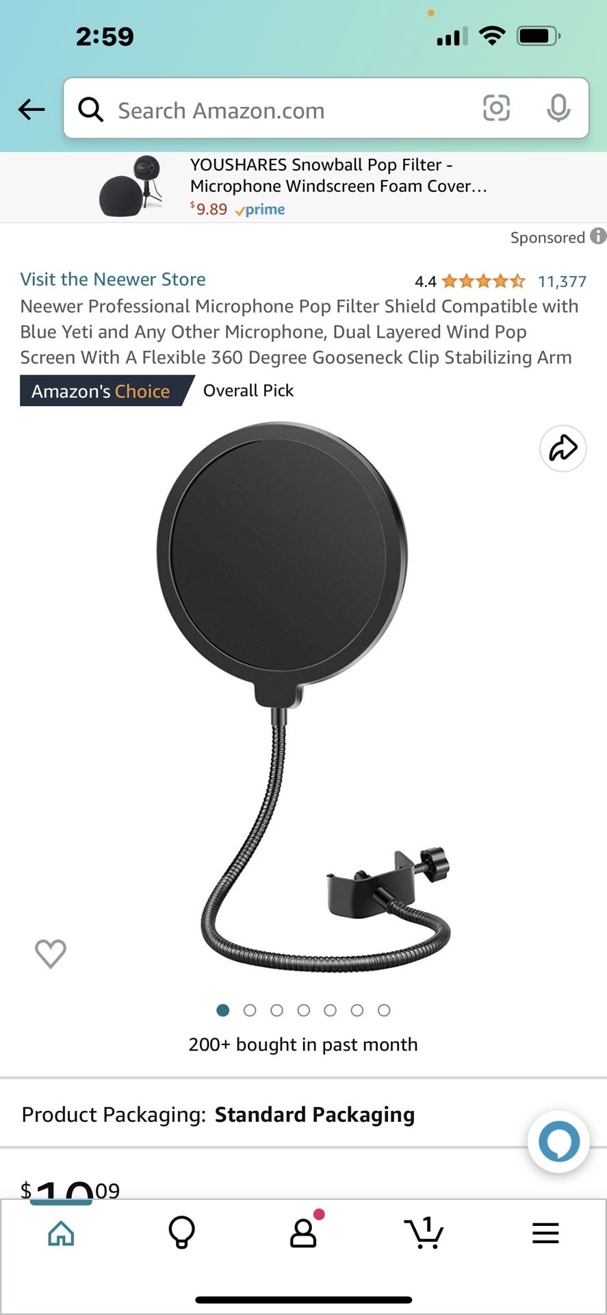 NEEWER Microphone Pop Filter