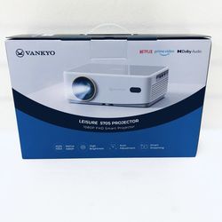 Vankyo Leisure Native 1080P Projector w/Built in Streaming Apps, Full HD 5G WiFi & Bluetooth *NEW!