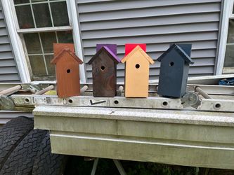 Homemade birdhouse