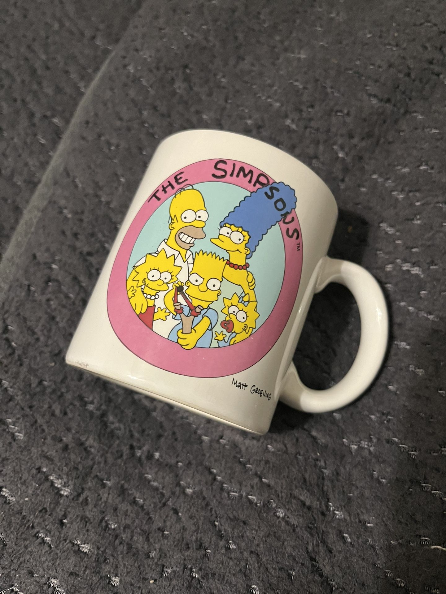 Vintage mug (1990) The Simpsons Mug