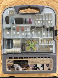 Blue Hawk Dremel Rotary Tool Accessory Set, 200pc