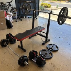 Complete weight set
