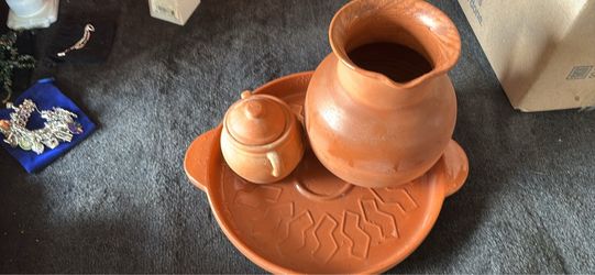 Terracotta Clay Pot with Lid