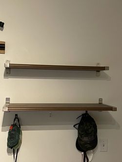 Pair of IKEA Shelves
