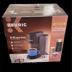 Keurig K-Express Essentials Black, Single Serve K-Cup Pod Coffee Maker 