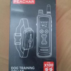 peachar dog training collar brand new box unopened