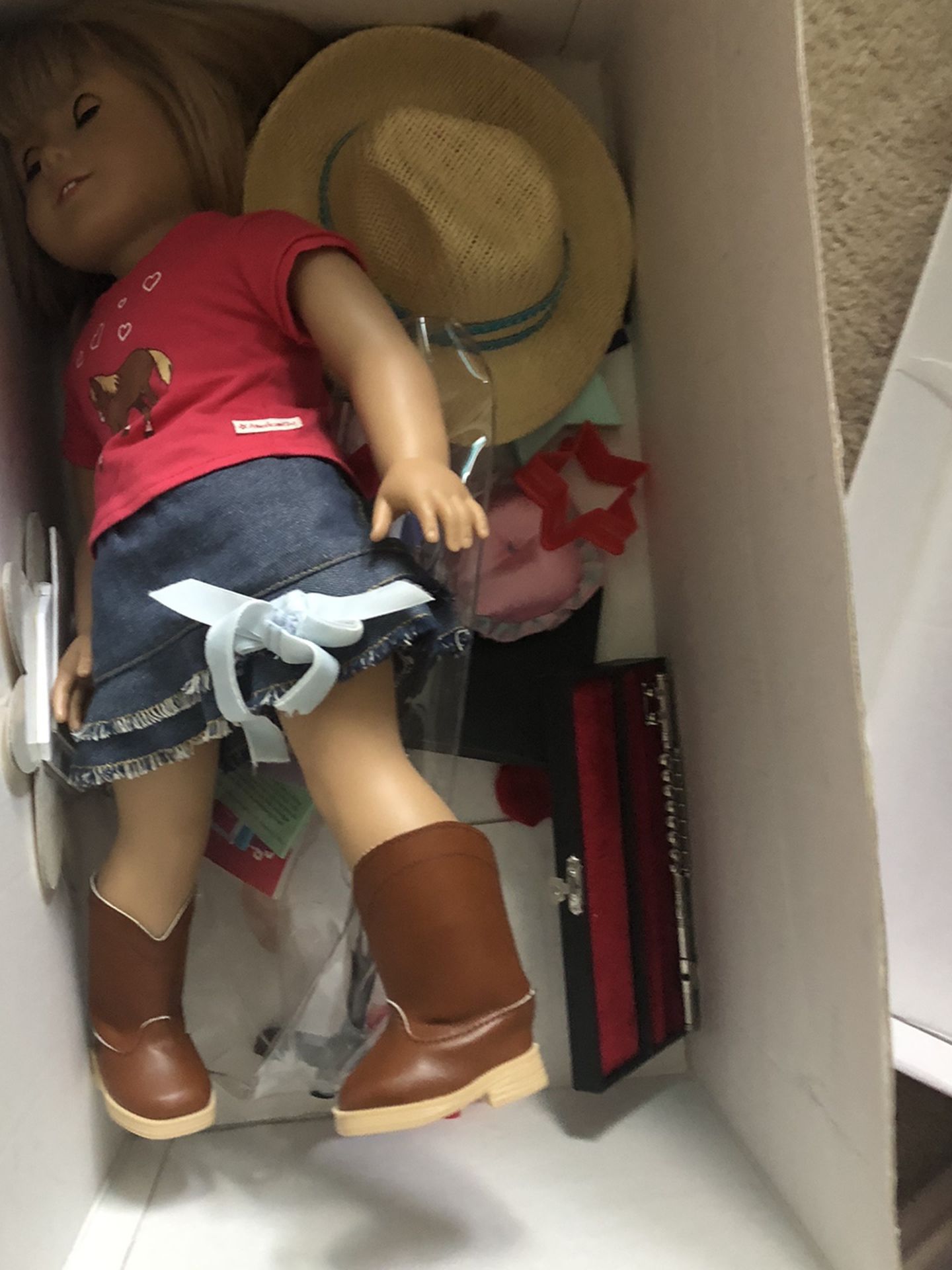 American Girl Doll And Items