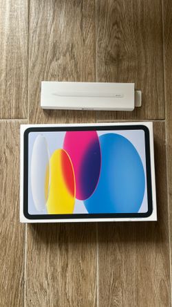 Only Box iPad A16 128 gb + Apple Pencil USBC
