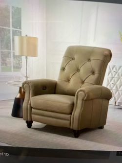 Electric chair Windsor leather