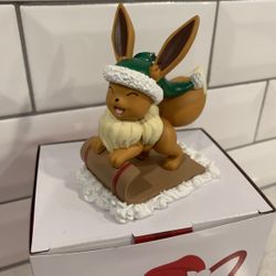 Eevee Pokemon Center 2020 Ornament *MINT* Christmas Exclusive