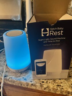 Hatch Baby Rest Sound Machine And Night Light-in Box