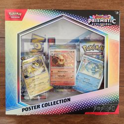 Pokemon Prismatic Evolutions Poster Collection Box