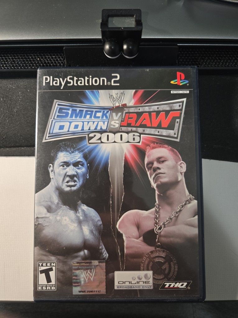 PS2 SmackDown VS Raw