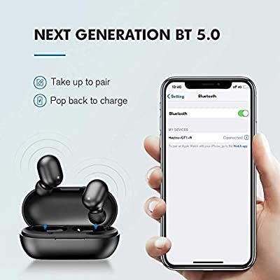 True Wireless Earbuds,Haylou GT1 Bluetooth 5.0 Sports HD Stereo Touch Control Ear Buds