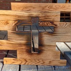 Wood Cross Decor