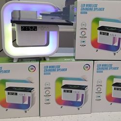 Led Wireless Charging Speaker