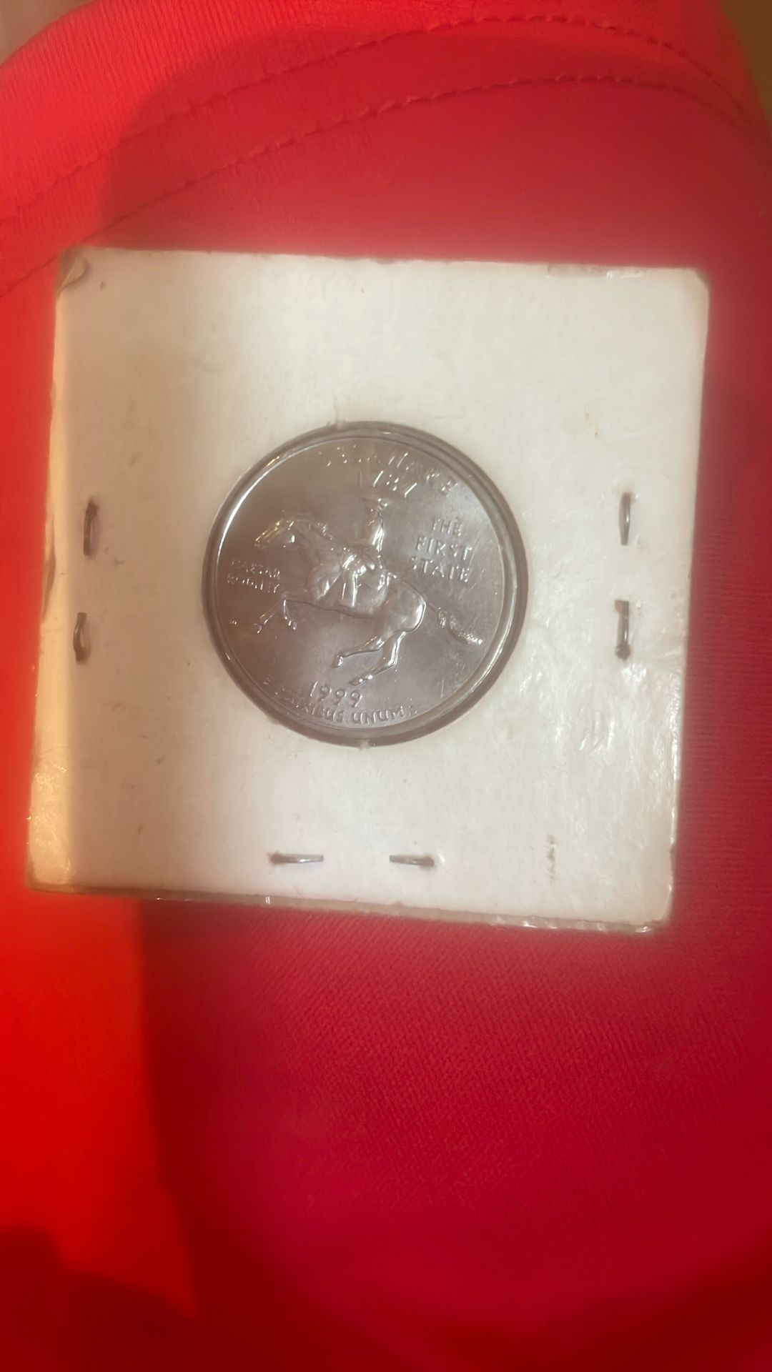1787 Delaware Caesar Rodney Quarter Dollar